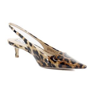 Steve Madden Animal Print Slingback Heels